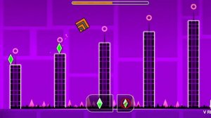 Как получить третью звезду в первом уровне Geometry Dash