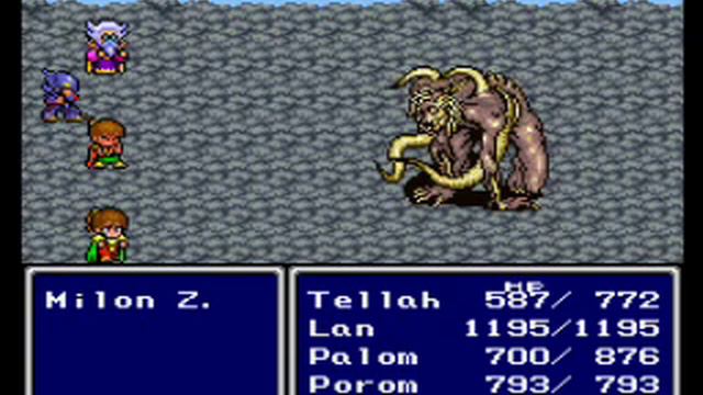 final fantasy II (IV) (SNES) boss #6: milon Z смотреть онлайн