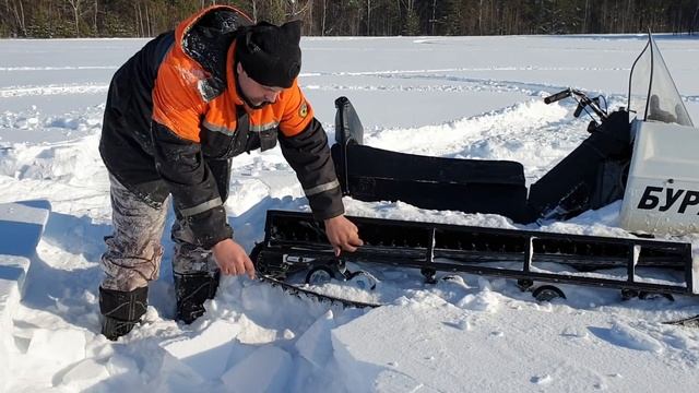Тест драйв *Бурана* под длинные гусеницы. смотреть онлайн