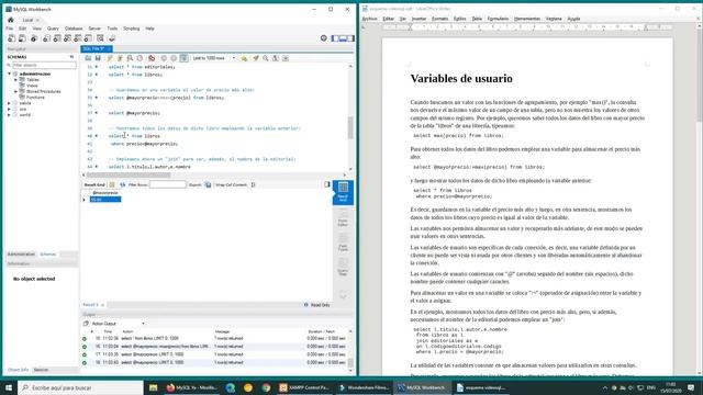 Curso de MySQL: Variables de usuario смотреть онлайн