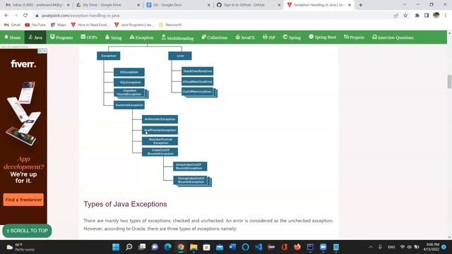 Exception Handling in Java смотреть онлайн