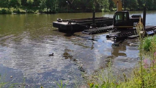Вот так, происходит очистка реки. смотреть онлайн