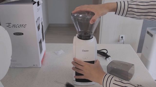 바라짜 엔코 화이트 분쇄가이드 baratza encore white unboxing. 가정용 그라인더 커피그라인더 입문그라인더 смотреть онлайн