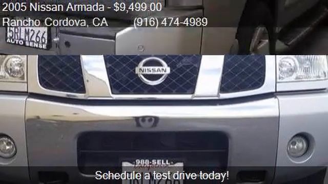 2005 Nissan Armada LE for sale in Rancho Cordova, CA 95670 a смотреть онлайн