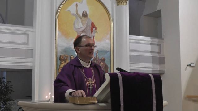 Проповедь на третье воскресенье Адвента (17.12.2017) смотреть онлайн
