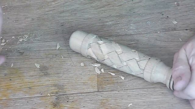 АВТОРСКИЙ ТОПОР С ПЛЕТЁНОЙ РУЧКОЙ СВОИМИ РУКАМИ. смотреть онлайн