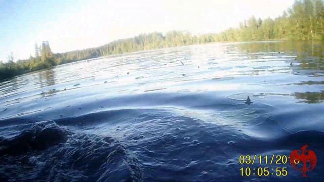 Поход к Горынскому озеру. Клип под песню Юрия Визбора смотреть онлайн