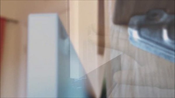 Push open door Ikea - installation