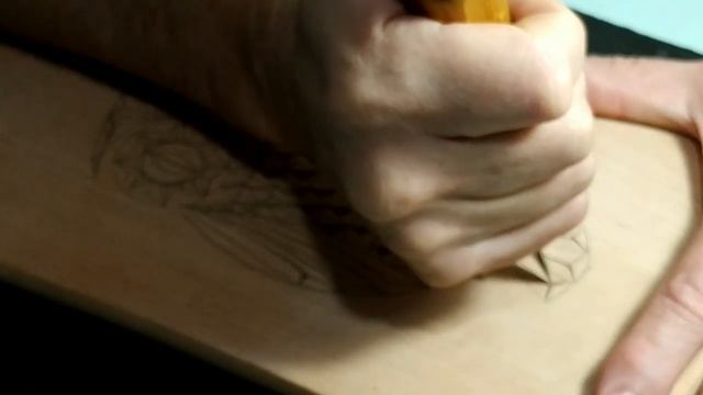 Геометрическая резьба для начинающих. Учимся вместе. Сова. смотреть онлайн