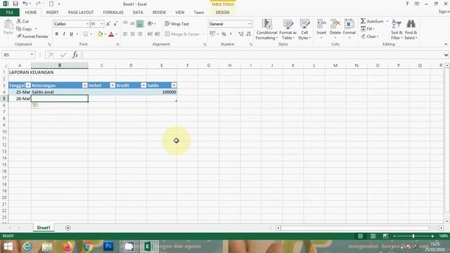 Tutorial Membuat Aplikasi Laporan Keuangan, Debet, Kredit, Saldo Menggunakan Microsoft Excel смотреть онлайн