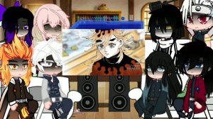 —{Hashira react to MANGA SPOILERS 1/??(Shinobu, Kanao and Inosuke vs Douma}—{English\/Russia}—