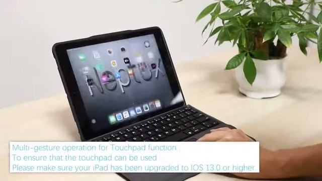 Bàn phím cho iPad 9.7/ iPad Air 1/ Air 2/ Pro 9.7/ Gen 5/ Gen 6 kèm bao da, có touchpad Aturos T205 смотреть онлайн