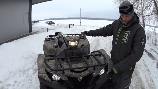 Yamaha Grizzly 2016. Тест драйв и обзор квадроцикла. смотреть онлайн