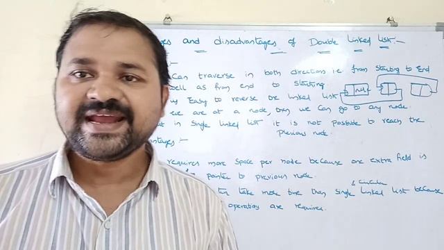 advantages and disadvantages of doubly linked list смотреть онлайн
