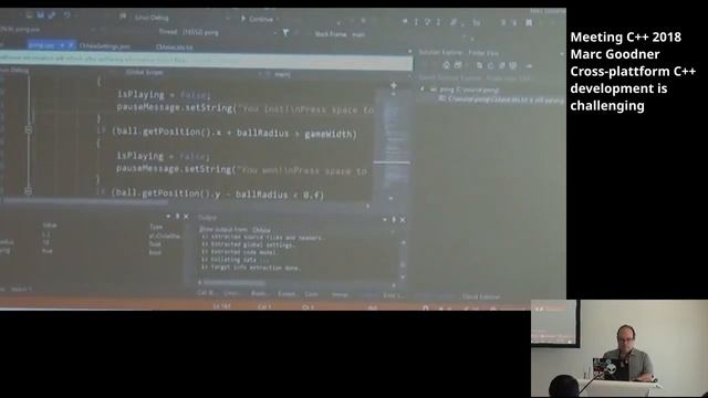 Cross plattform C++ development is challenging - Marc Goodner - Meeting C++ 2018 смотреть онлайн