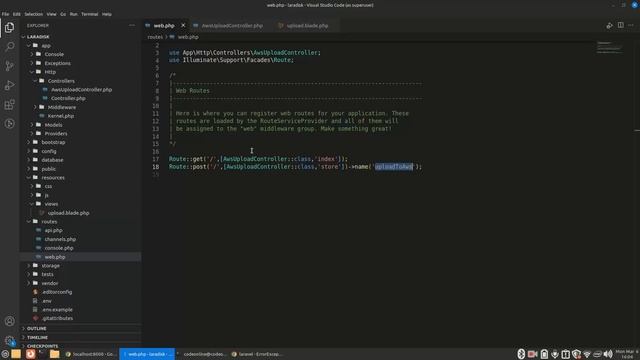 Larave Image Upload to AWS | Upload Files in AWS S3 Bucket | Easy смотреть онлайн