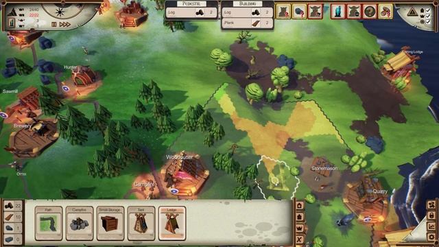 Who's That Indie? - VALHALLA HILLS Impression | Fantasy Viking RTS Base Builder Game | смотреть онлайн