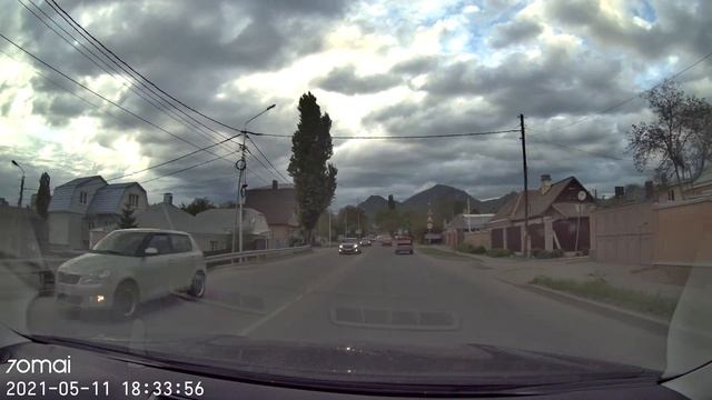 Видеорегистратор 70mai Dash Cam A400 + Rear Cam RC09. Сумеречная съемка передней камерой смотреть онлайн