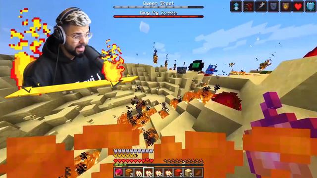 Extreme LAVA vs. WATER Lucky Blocks In Minecraft! смотреть онлайн