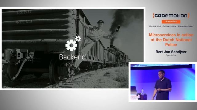 Microservices in action at the DutchNationalPolice - Bert Jan Schrijver - Codemotion Amsterdam 2018 смотреть онлайн