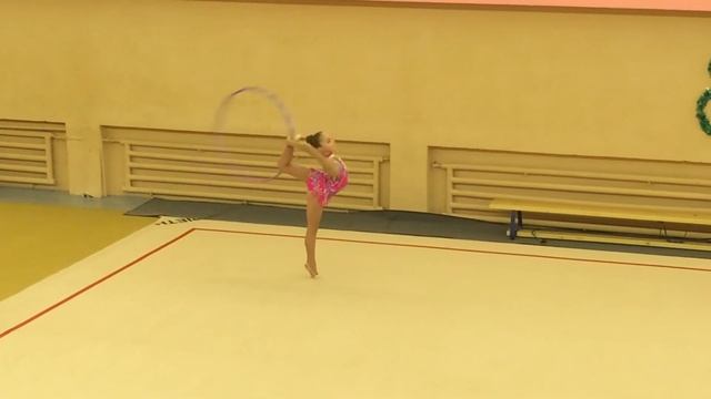 Наумова Юлия. 2004 г.р. Программа с обручем по II взр. смотреть онлайн