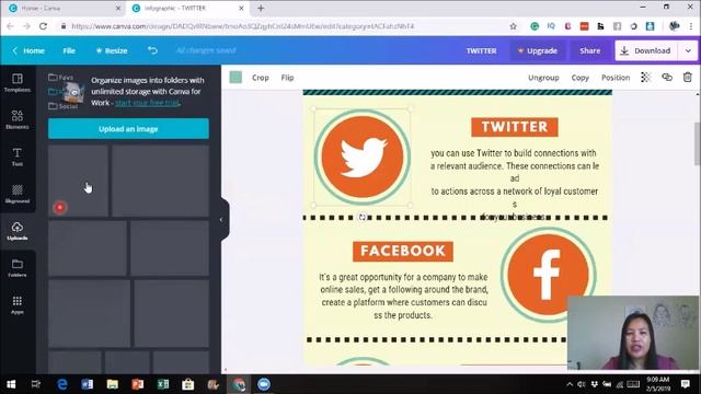 How To Create Your Own Infographic Using Canva смотреть онлайн