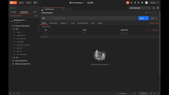 NOWNodes API using Postman смотреть онлайн