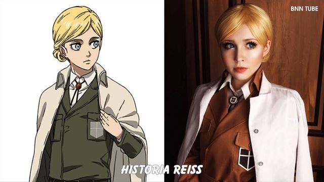 Attack On Titan: Characters in real life (Cosplay) смотреть онлайн