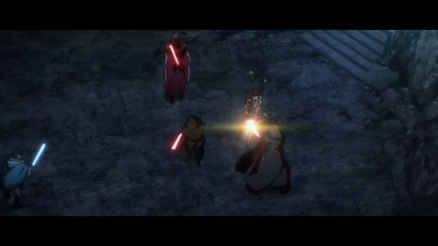 All Lightsaber Fights from Star Wars Visions смотреть онлайн