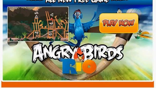 Angry Birds Rio. Fun And Free Game смотреть онлайн