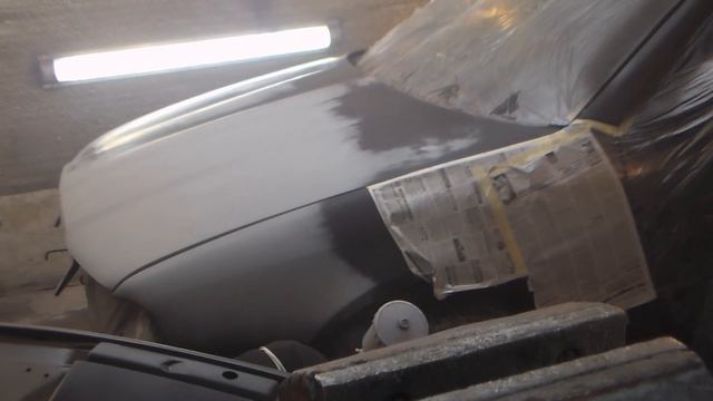 Skoda Octavia.Грунтование.Грунт акриловый Novol 4+1. смотреть онлайн