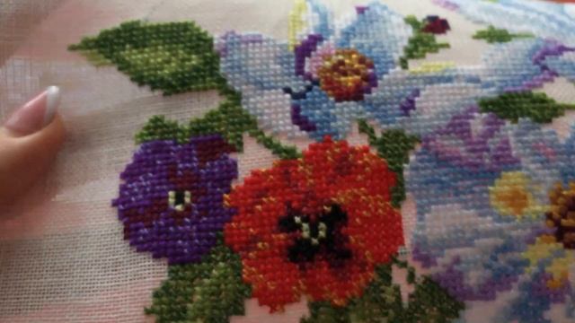 Вышивальные процессы и готовые работы смотреть онлайн