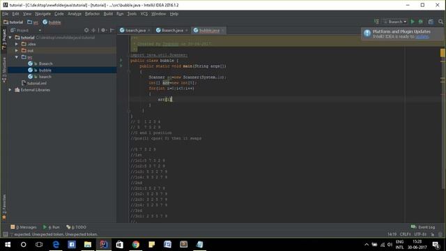 bubble sort in java with complexity смотреть онлайн