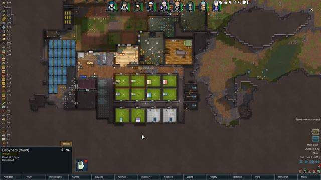 SNEAKY RAIDERS! - MODDED RIMWORLD Alpha12D - Ep.23 - Lets Play Rimworld Gameplay смотреть онлайн