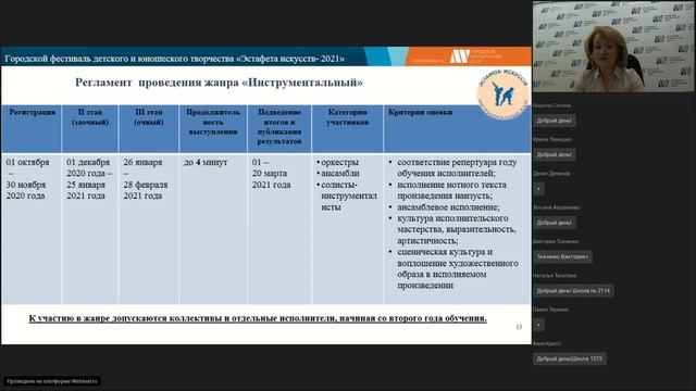 «Эстафета искусств - 2021» жанр: «Инструментальный» 08.10.2020 смотреть онлайн
