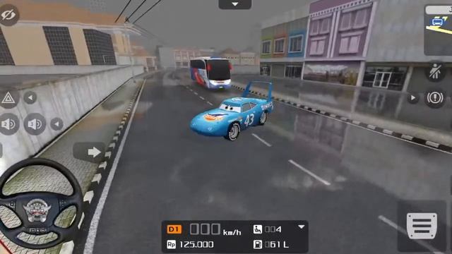 The King Dinoco (Cars) Mod for Bus Simulator Indonesia (BUSSID) смотреть онлайн