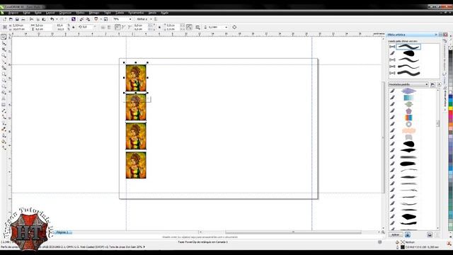 foto 3 x 4 menos de 3 minutos CorelDraw смотреть онлайн