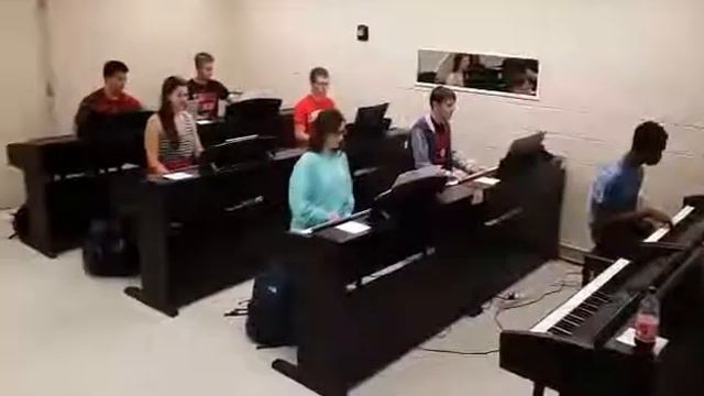Keyboard Ensemble: "Magnolia Drift" by Chan Kiat Lim смотреть онлайн