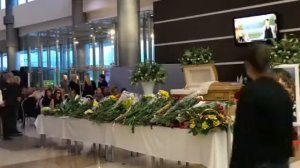 Прощание с Жанной Фриске 17 июня 2015 года в Крокус Сити Холл