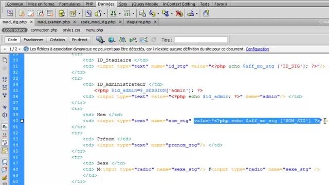 PHP: Modifier des données de votre base de donnée (1/6) смотреть онлайн