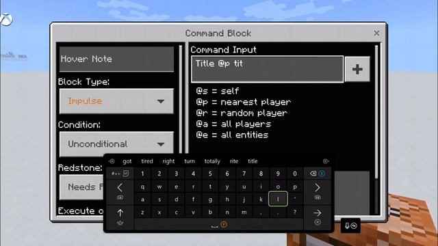 Minecraft bedrock commands Right click detection смотреть онлайн