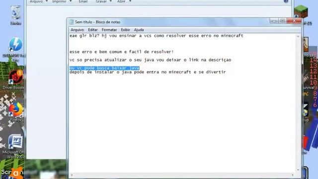 Como Resolver o erro:Java virtual Machine Launcher смотреть онлайн
