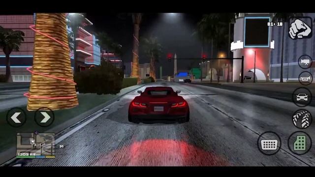 MOD Chevrolet Corvette Stingray Rocket Bunny GTA SA ANDROID смотреть онлайн
