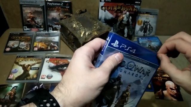 Быстренький анбоксинг God of War Ragnarök Launch Edition PS4 смотреть онлайн