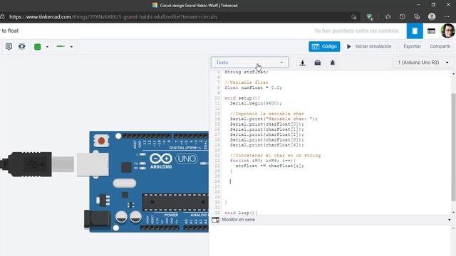 ADC44 - Char to float || Arduino смотреть онлайн