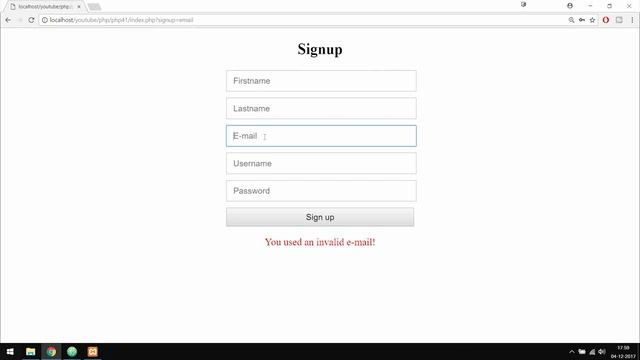 42: How to Display Error Messages Using PHP | PHP Tutorial | Learn PHP Programming смотреть онлайн