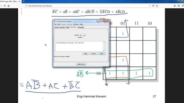 Boolean Expression Simplification (Minimization) on LogiSim (Logic Simulator) смотреть онлайн