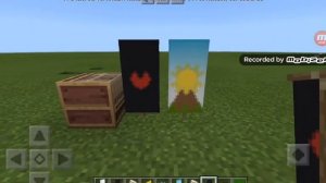 Делаю узоры на знамях в minecraft