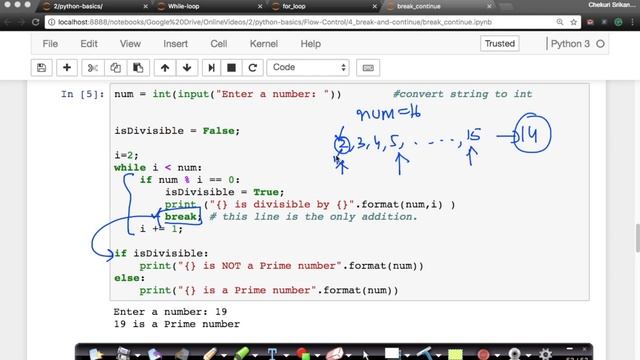 Python for Machine Learning/Artificial Intelligence| Break & Continue Statements | Applied AI Cours смотреть онлайн