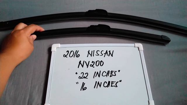 ? ? 2016 Nissan NV200 Wiper Blade Replacement Size ? смотреть онлайн